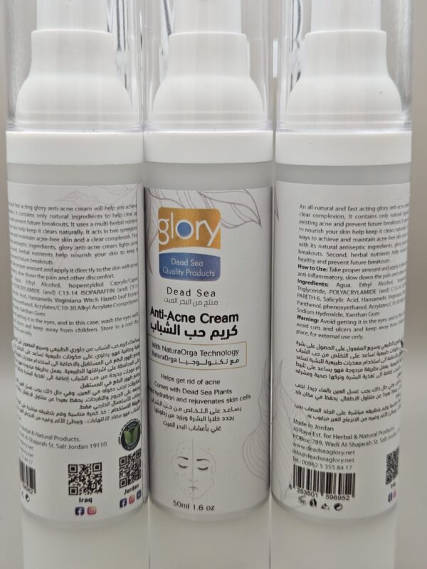 Glory Joon Anti-Acne Cream | Targeted Treatment with Dead Sea Minerals - Image 3