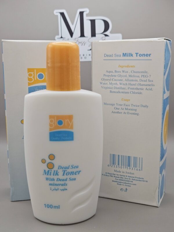 Glory Dead Sea Milk Toner | Hydrating Toner with Dead Sea Minerals - Image 4