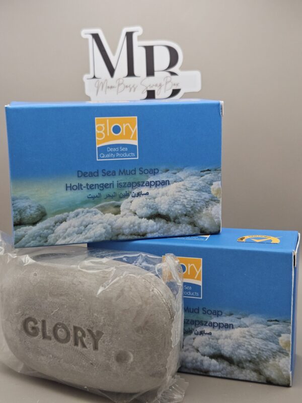 Glory Joon Dead Sea Mud Soap Bar | Purifying Mineral Cleanser - Image 2