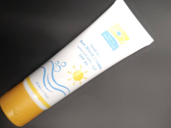 Glory Joon Dead Sea Sunblock Cream SPF 60 | Advanced Sun Protection - Image 4